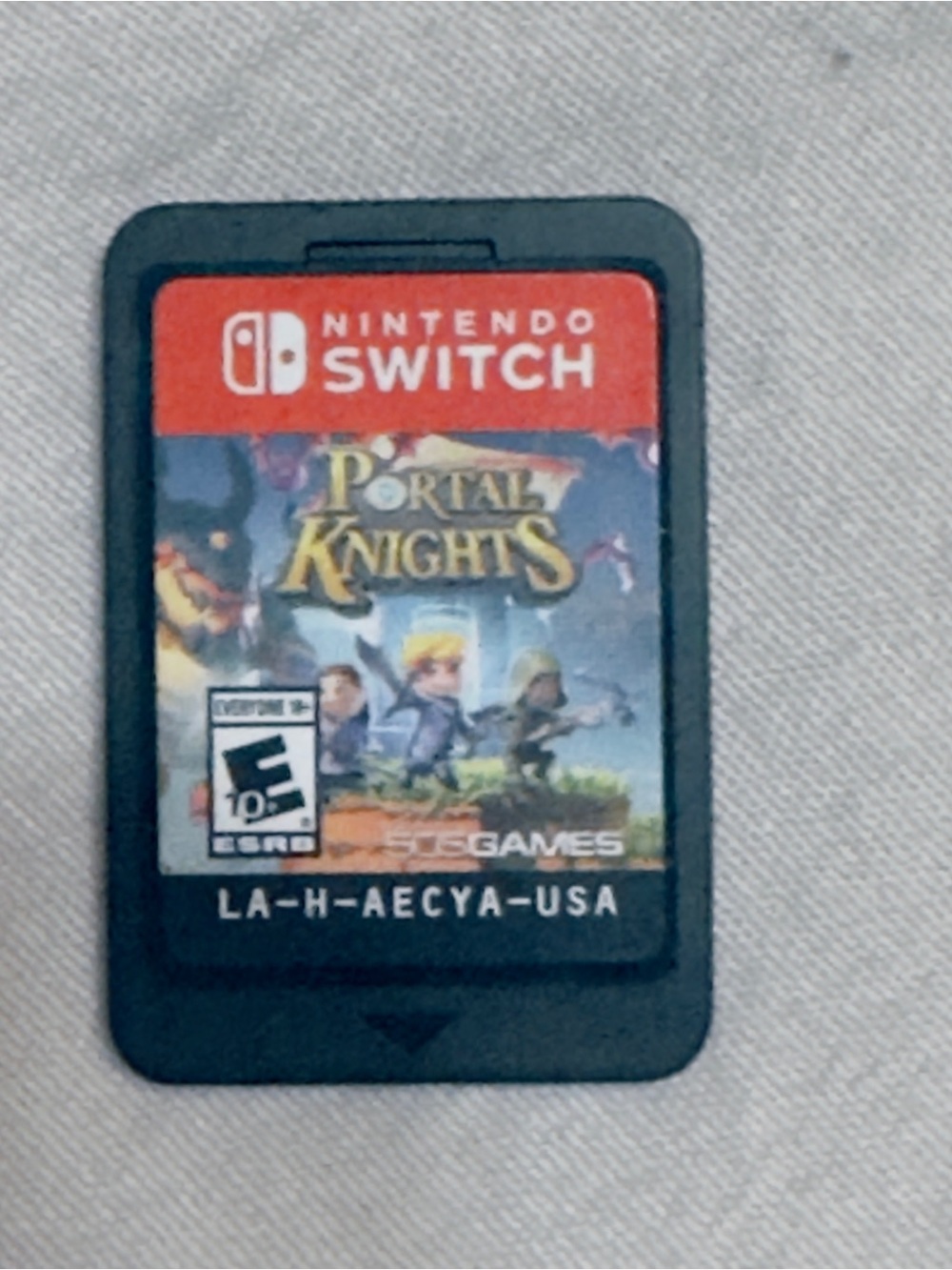 Nintendo Switch Portal Knights Game Card - Black and Red